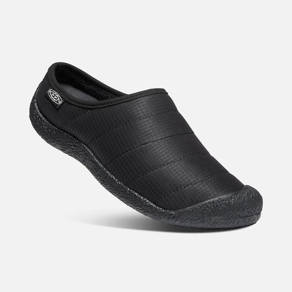Keen Tofflor Dam Svarta - Howser Slide - 102745HTB